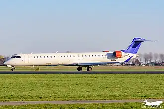 CRJ900 EI-FPG de CityJet pour Scandinavian Airlines System (SAS) en 2023.