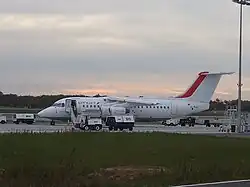 British Aerospace Avro RJ-85 Cityjet, vol Brive London City