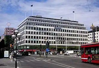 L'immeuble de bureau Citypalatset.