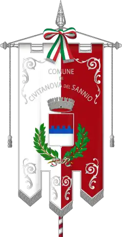 Drapeau de Civitanova del Sannio