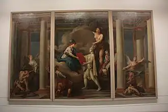 La Convention nationale remet à la France le code des Lois républicaines, 1788-1794.