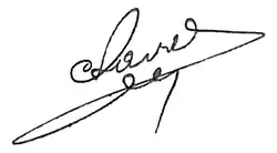 signature de Clément Laval