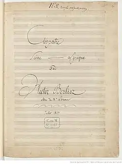 Cléopâtre de Berlioz