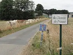 Chemin du Prieuré.