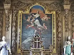 Le tableau représentant l'Assomption.