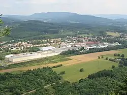 Quartier de Clairefontaine et ses papeteries.