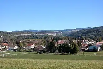Clairvaux depuis la RD27E3
