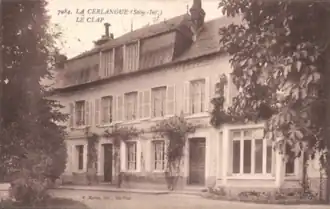 Le manoir du Clap vers 1880.