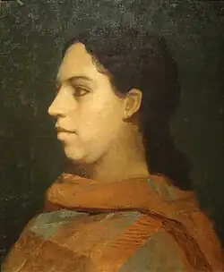 Una guasa (vers 1855), Santiago, musée national des Beaux-Arts.