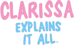 Description de l'image Clarissa Explains It All Logo.png.