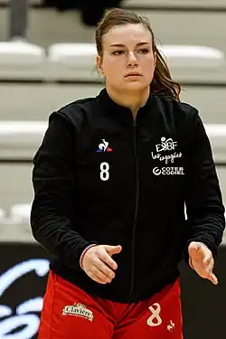 Clarisse Mairot avec Besançon en 2022.