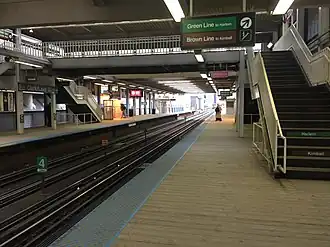 Intérieur de la station.