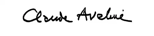 signature de Claude Aveline