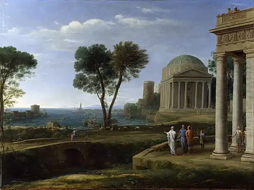 Énée à Délos (1672), Londres, National Gallery