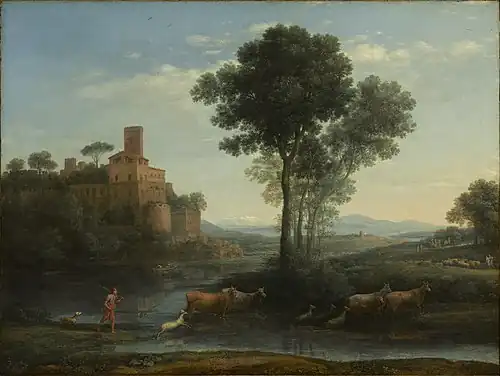 Paysage avec le voyage de Jacob (1677), , Williamstown, Clark Art Institute