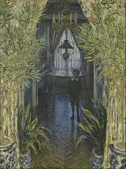 Un coin d'appartement, 1875.