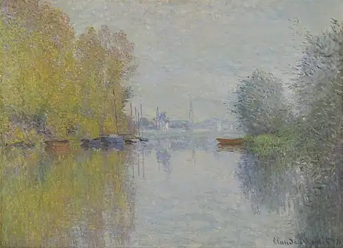 Claude Monet, Automne sur la Seine, Argenteuil, 1873