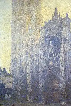 Claude Monet, La Cathédrale de Rouen. Le Portail (effet du matin)