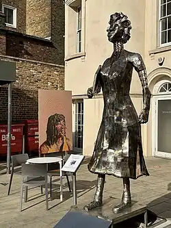 Claudia Jones by Favour Jonathan, Black Cultural Archives, Brixton