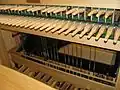 Clavier du carillon.
