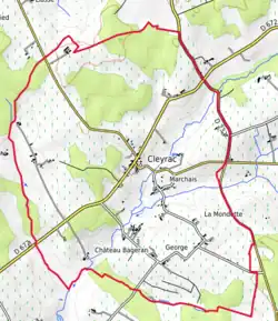 Carte topographique.