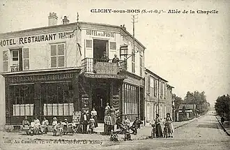 L'hôtel de la Poste.