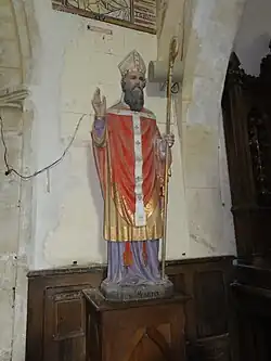 Statue de saint Martin.