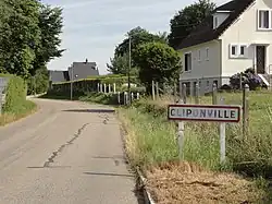 Entrée de Cliponville.