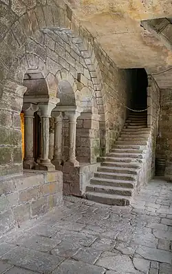 Entrée de la salle du chapitre.