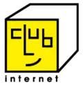 Ancien logo de Club Internet du 8 septembre 2003 au 17 août 2005.