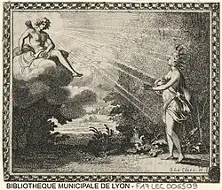 Clytie changée en tournesol - Sébastien Leclerc - 1676