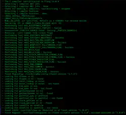 Description de l'image Cmake with Clang screenshot.png.