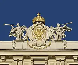 Palais Hofburg de Vienne en Autriche