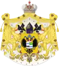 Armoiries des ducs de Leuchtenberg et princes Romanovsky