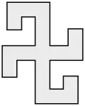 Croix gammée.