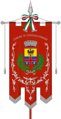 Drapeau de Coassolo Torinese