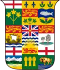 Blason de 1907 (neuf provinces).