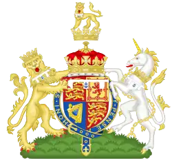 Armoiries du duc Albert d'York.