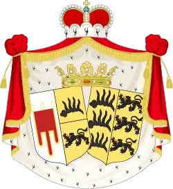 Armoiries de Catherine, princesse de Montfort.