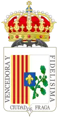 Blason de Fraga