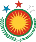 Emblème de Fédération démocratique du Rojava