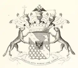 Armes des comtes de la famille Stroganov (1836)