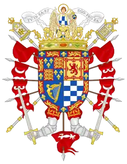 Blason de Carlos Fitz-James Stuart