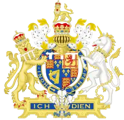 Armoiries du prince de Galles.