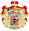 Blason réunifié des Colloredo-Mansfeld depuis 1789