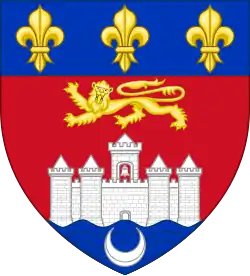 Le blason de Bordeaux.