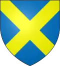 Armes imaginaires de la Mercie (croix de saint Alban).