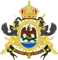 Blason du Second Empire de 1864 à 1867.