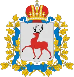 Blason de Oblast de Nijni Novgorod