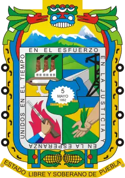 Blason de Puebla